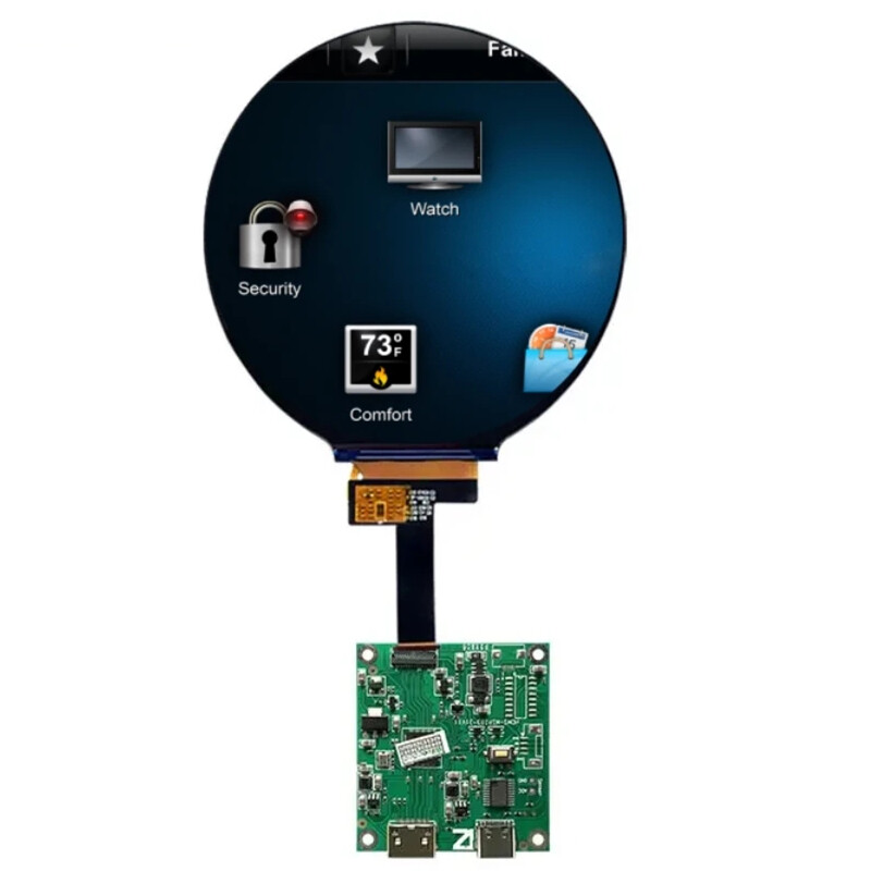 Round Lcd Display 4 Inch 720*720 Circular Tft IPS Module Smart Home MIPI Driver