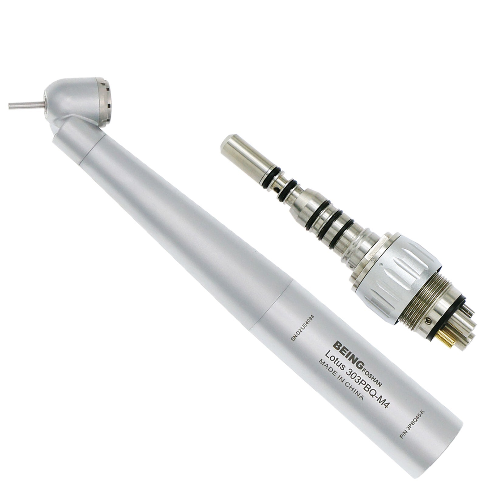 US BEING COXO Dental 45° Angle Surgical Handpiece Fiber Optic KAVO 6 Pin Coupler