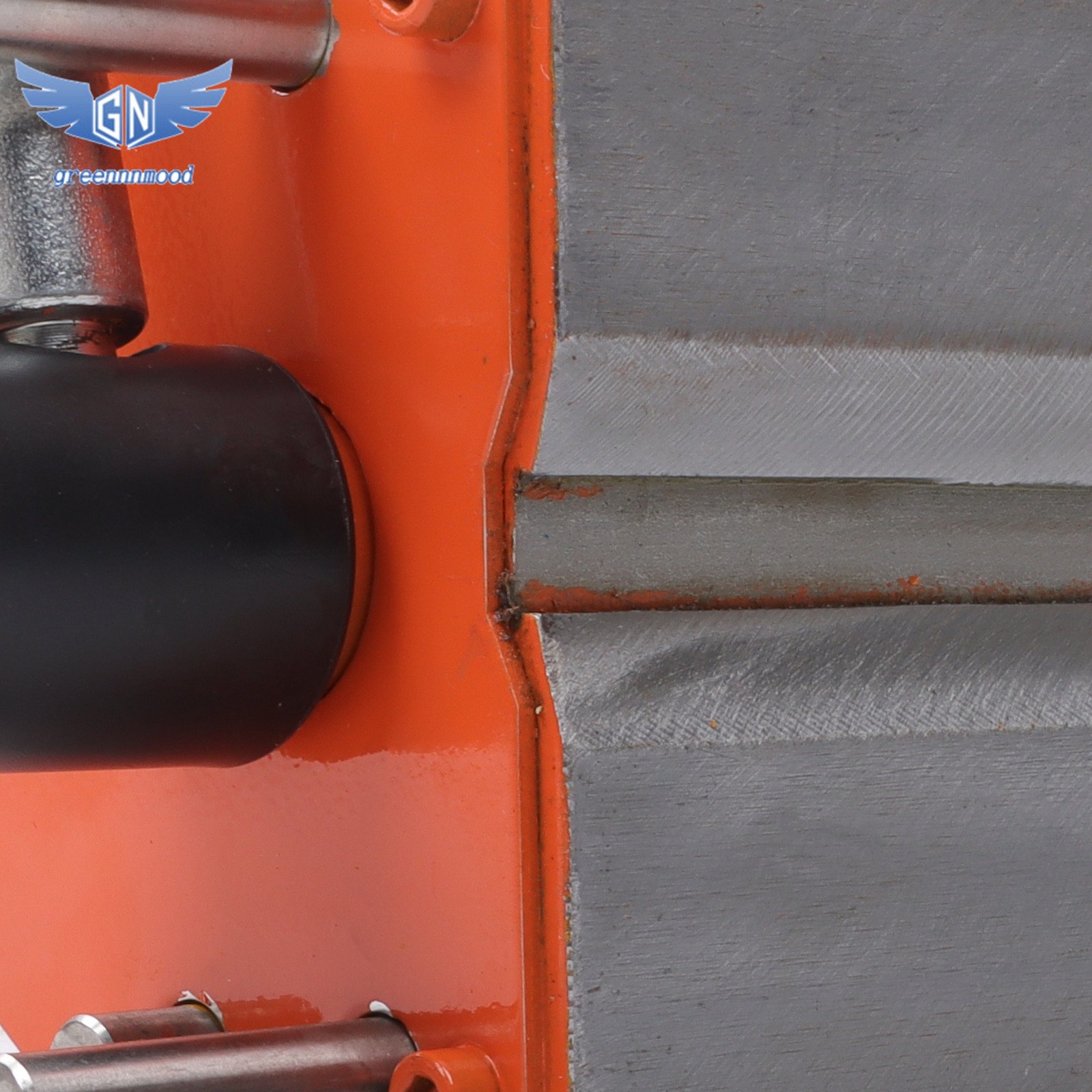 Magnetic Lifter Lifting Magnet Hoist 2200 lbs/1000 kg 2 Safety Factor Orange