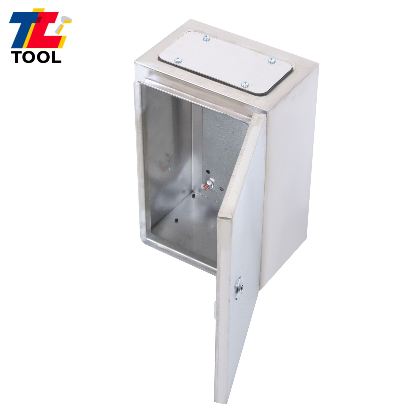 12x8x6″ IP66 Electrical Enclosure Junction Box Stainless Steel NEMA 4X