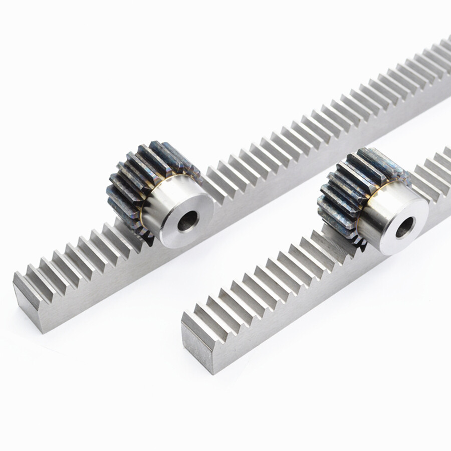 0.5/1/1.5/2/2.5/3M Spur Gear Racks For CNC Linear Motion Pitch 1.57mm to 9.42mm