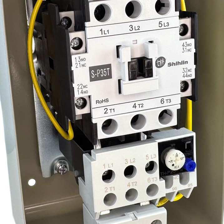5 HP Single 1 Phase Magnetic Starter Motor Control 220-240 Volt 22-34 Amps