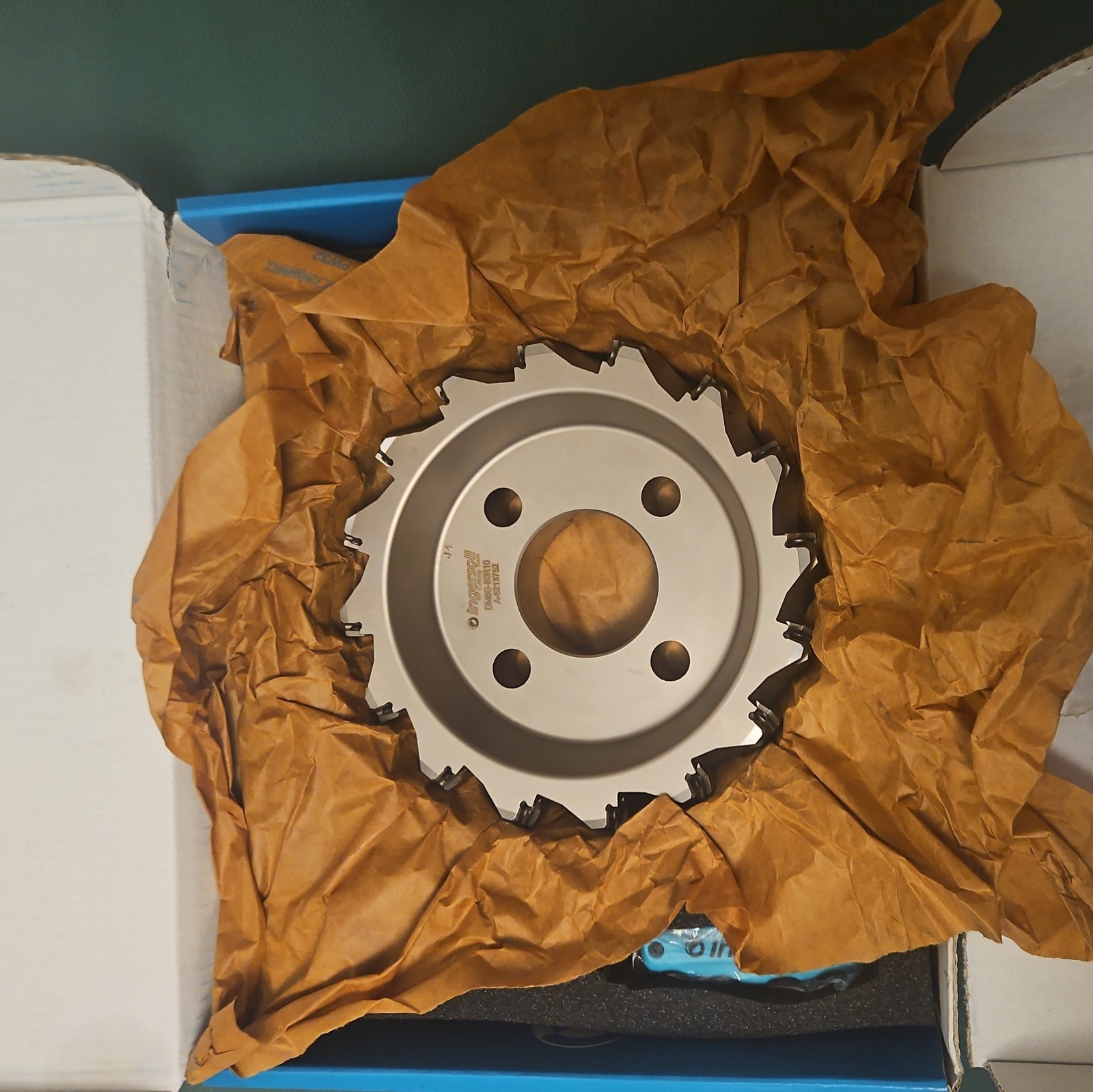 Ingersoll DM6G-80R10 8» Chamfer & Angle Face Mill NEW MFR#3024772 LOT 573