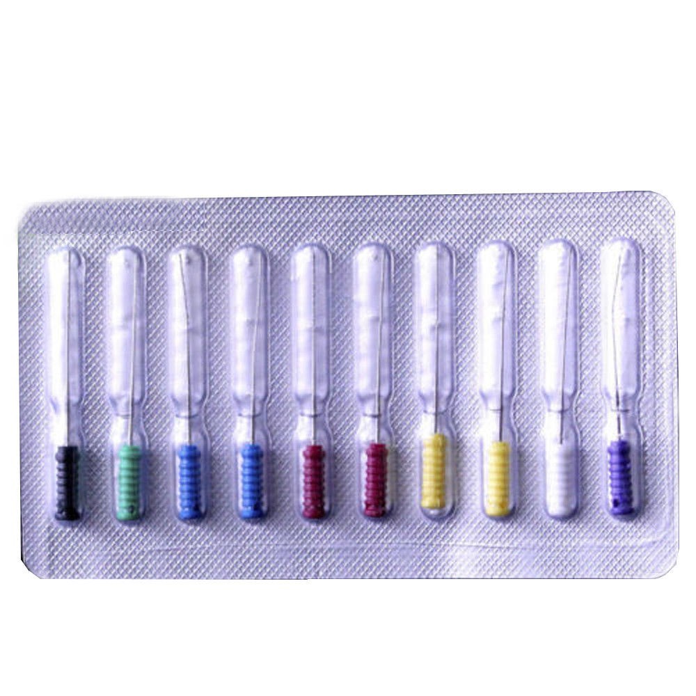 Dental Nerve Broach Barbed Broaches Endodontic Needles Root Canal Files 21/25mm