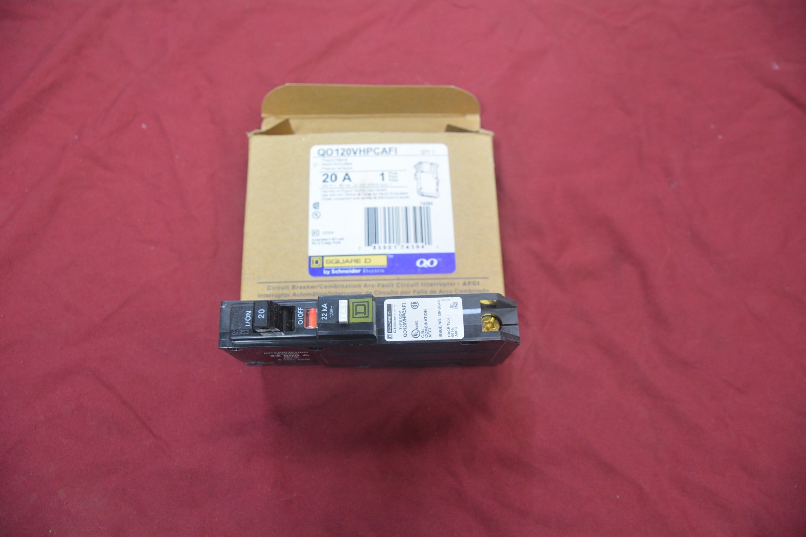 SQUARE D QO120VHPCAFI