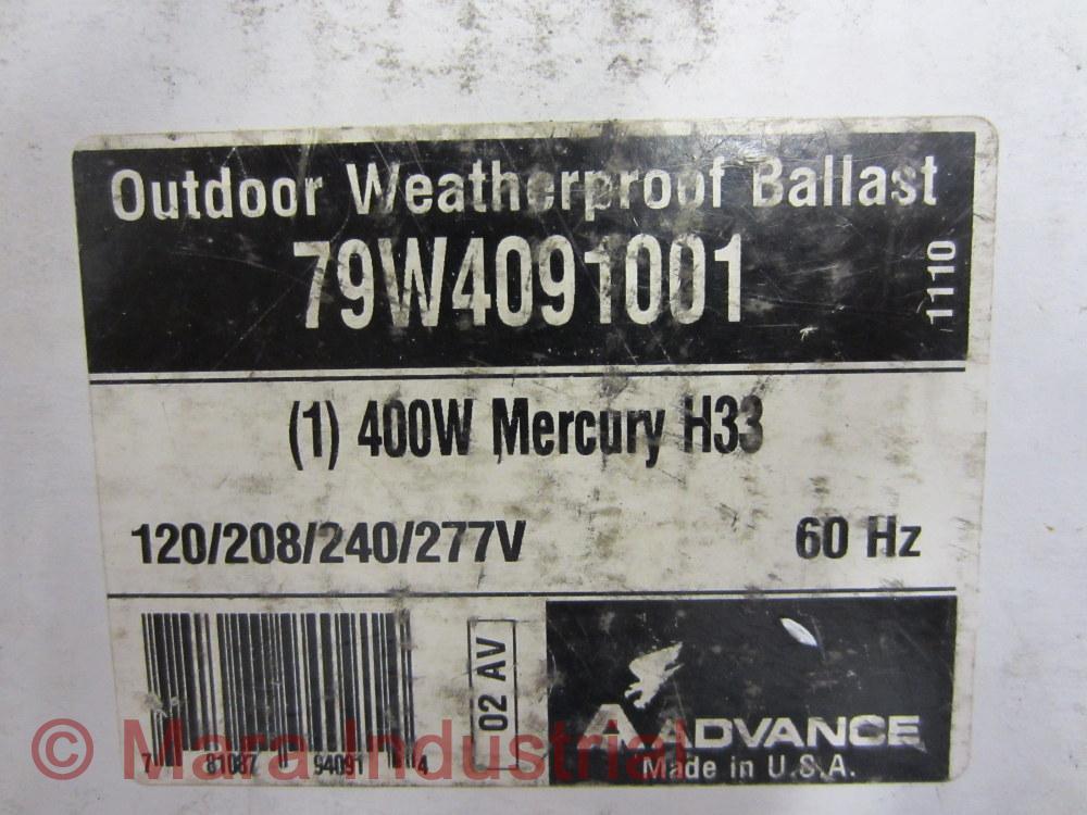 Advanced Transformer 79W4091-001-N Lamp Ballast 79W4091001N