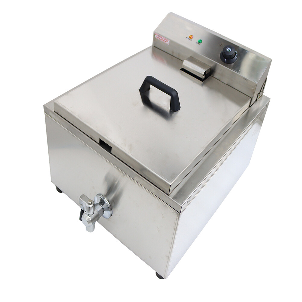 110V 60HZ 2KW Funnel Cake Fryer Machine Maker 2 Ring Molds