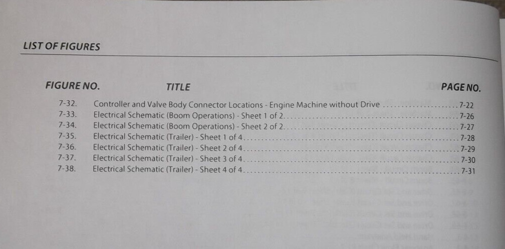JLG T500J TOW BEHIND BOOM LIFT SERVICE SHOP REPAIR MAINTENANCE MANUAL BOOK