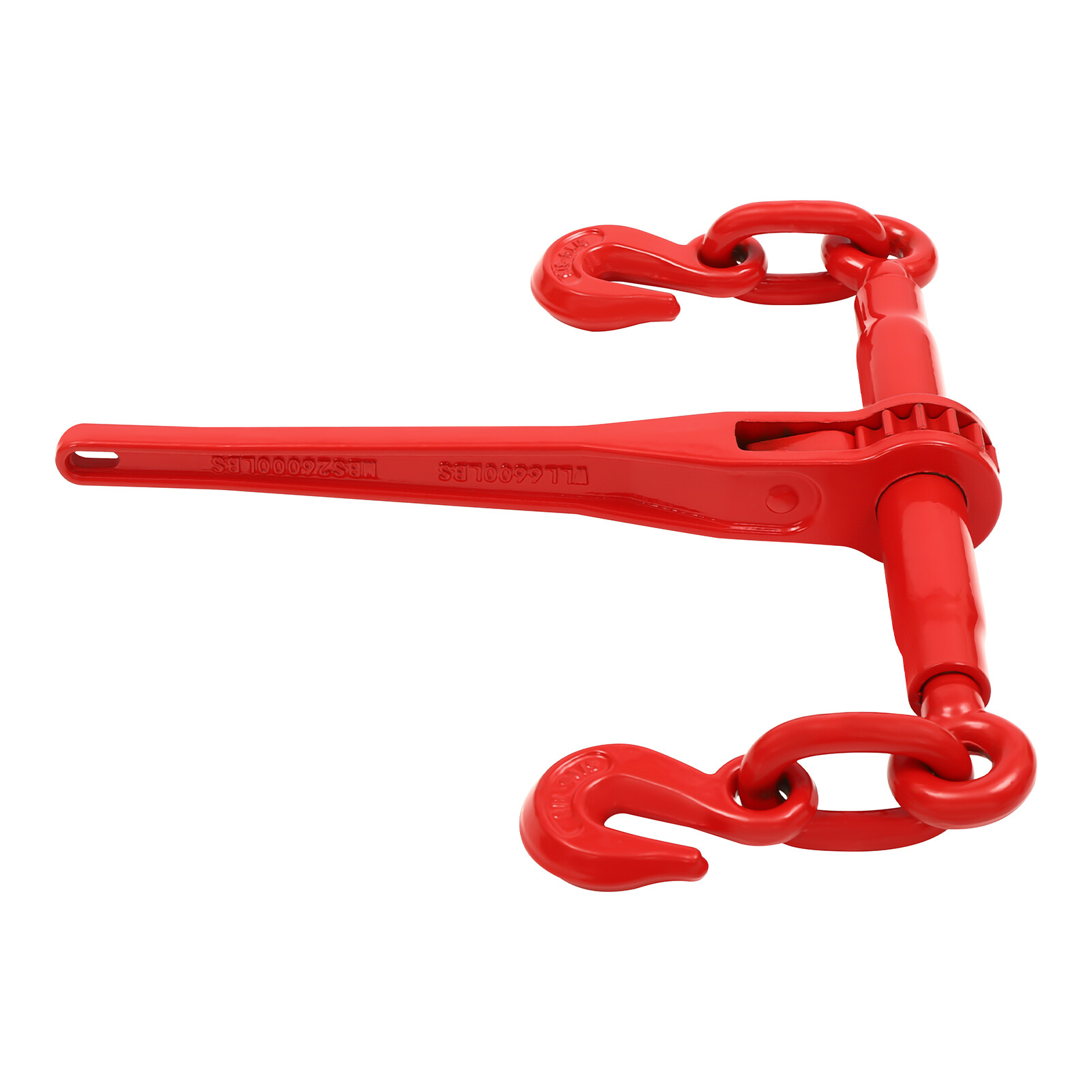 2-Pieces Heavy-Duty Chain Binder Stretch Hook Load Chain Binder 2449.4kg/5400lbs
