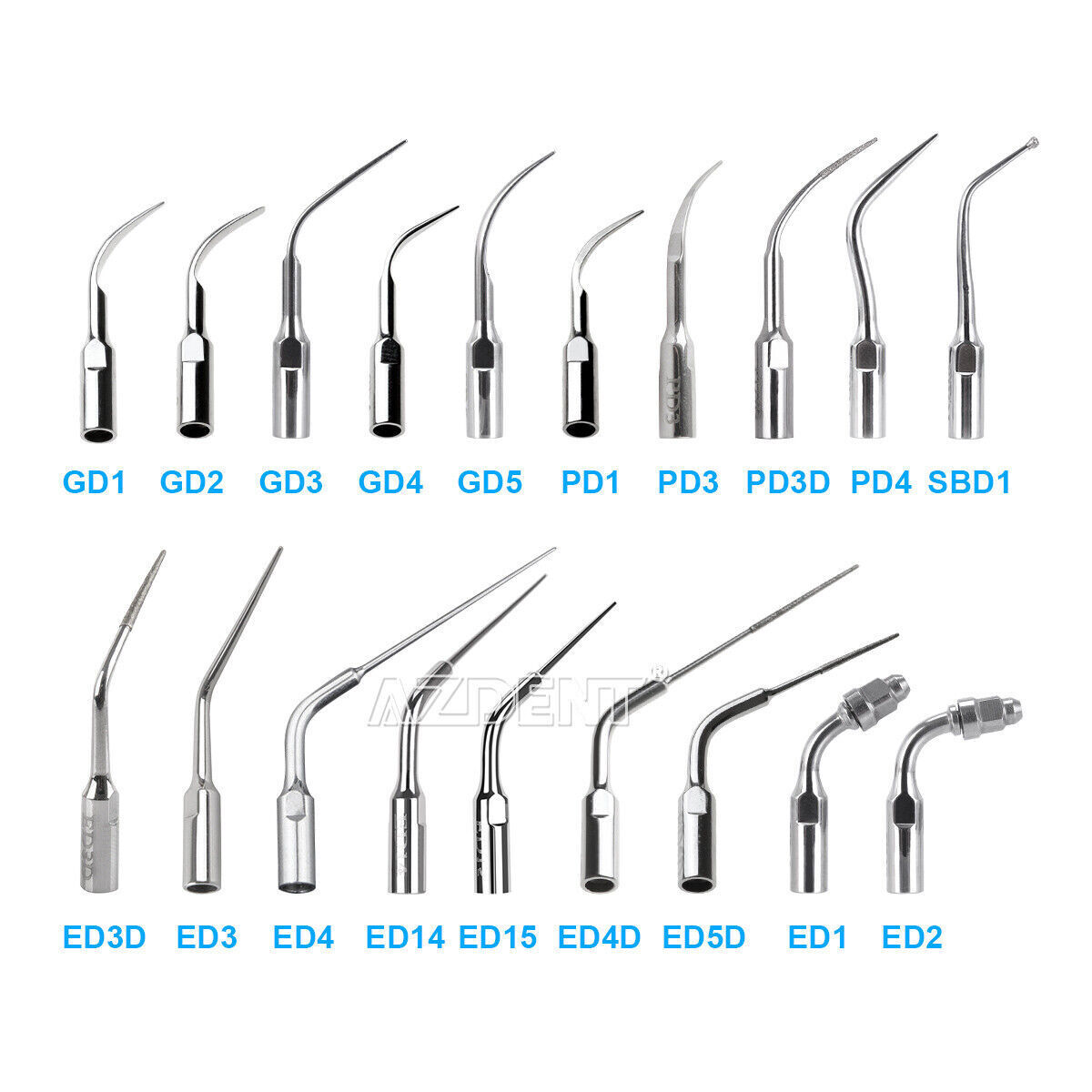 Dental Ultrasonic Scaler Handpiece/Tip/Torque Wrench Fit EMS SATELEC KAVO