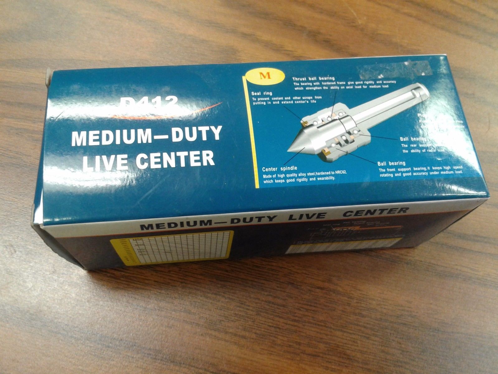 MT2 MEDIUM DUTY LIVE CENTER – NEW