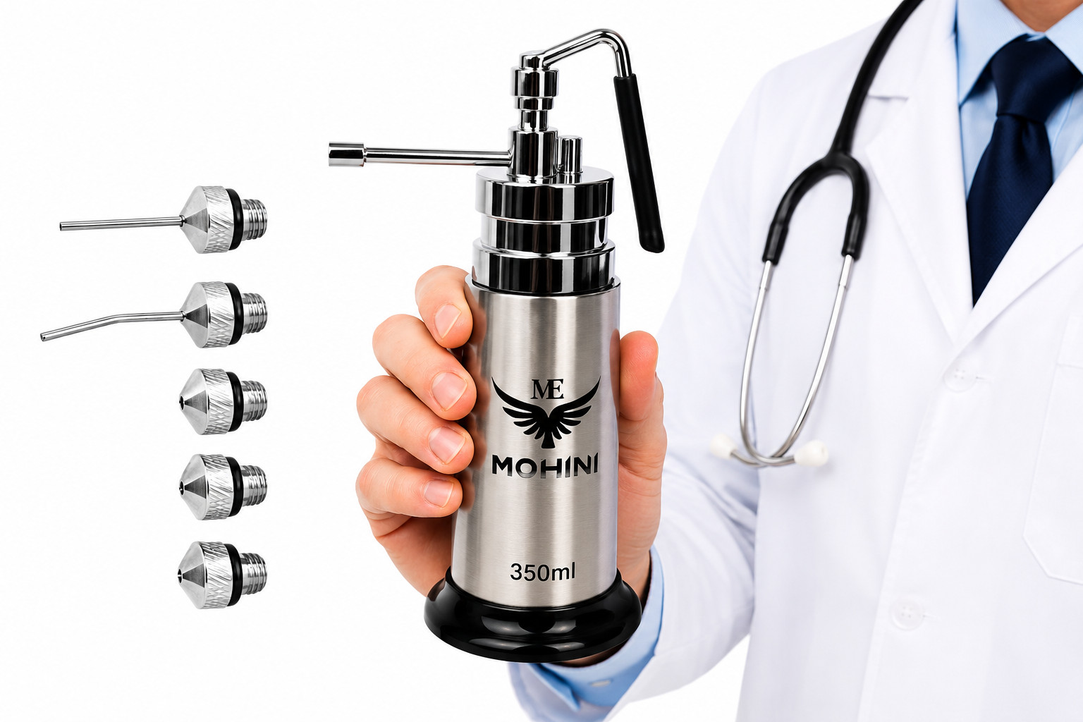 Mini Cryo Can For Dermatology 350ML LN2 Sprayer 350 ML Sprayer Empty
