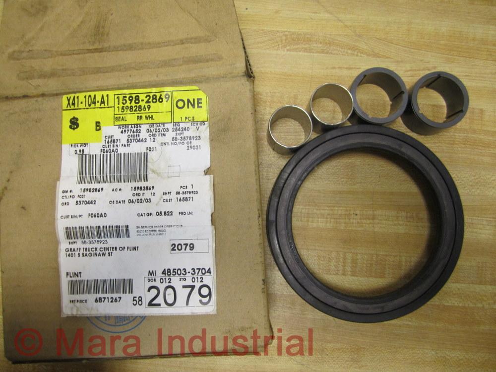 GM X41-104-A1 1598-2869 Seal RR WHL
