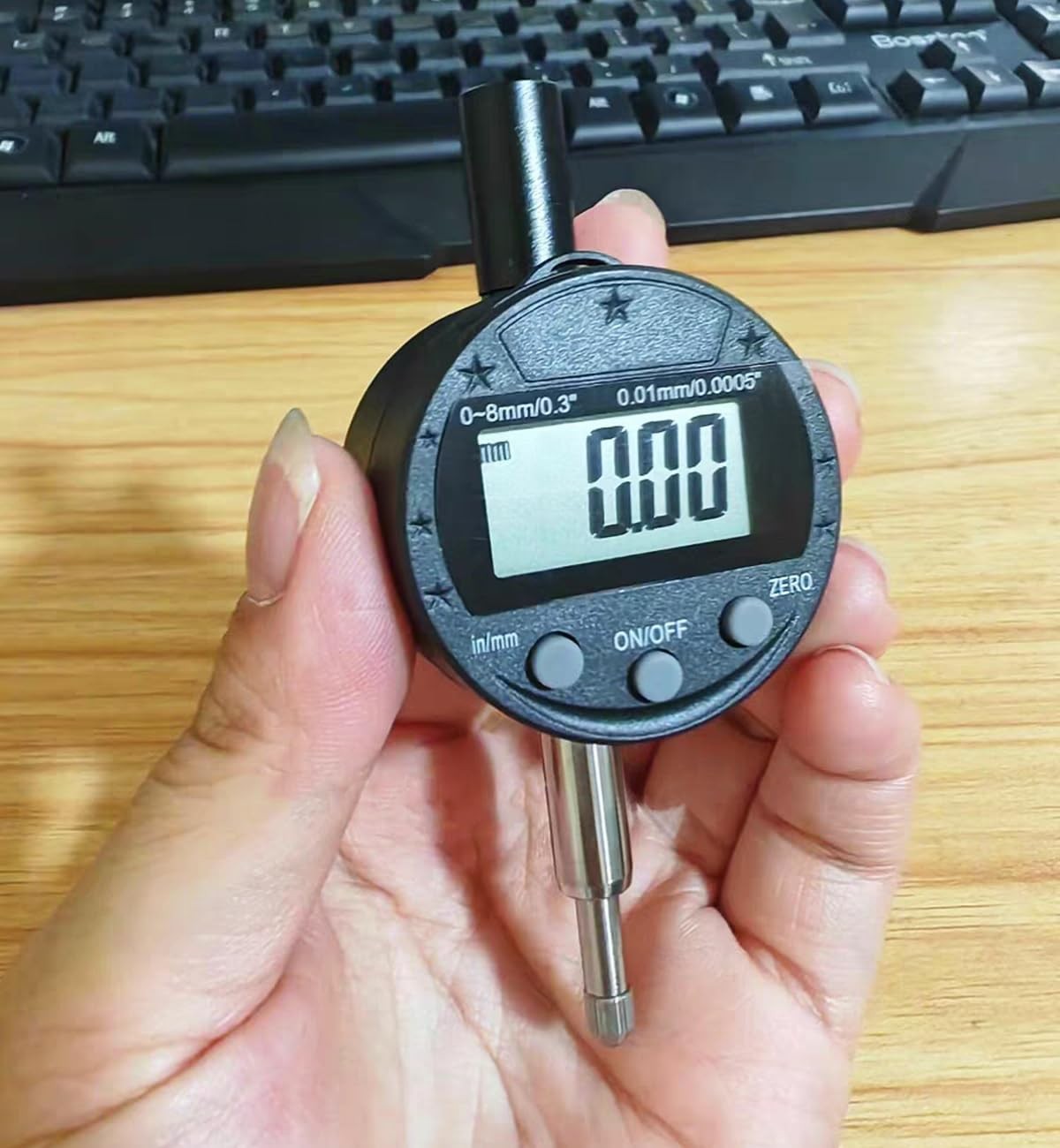 Electronic Digital Dial Indicator Dial Test Gauge High 0.01 mm / 0.0005 inch …