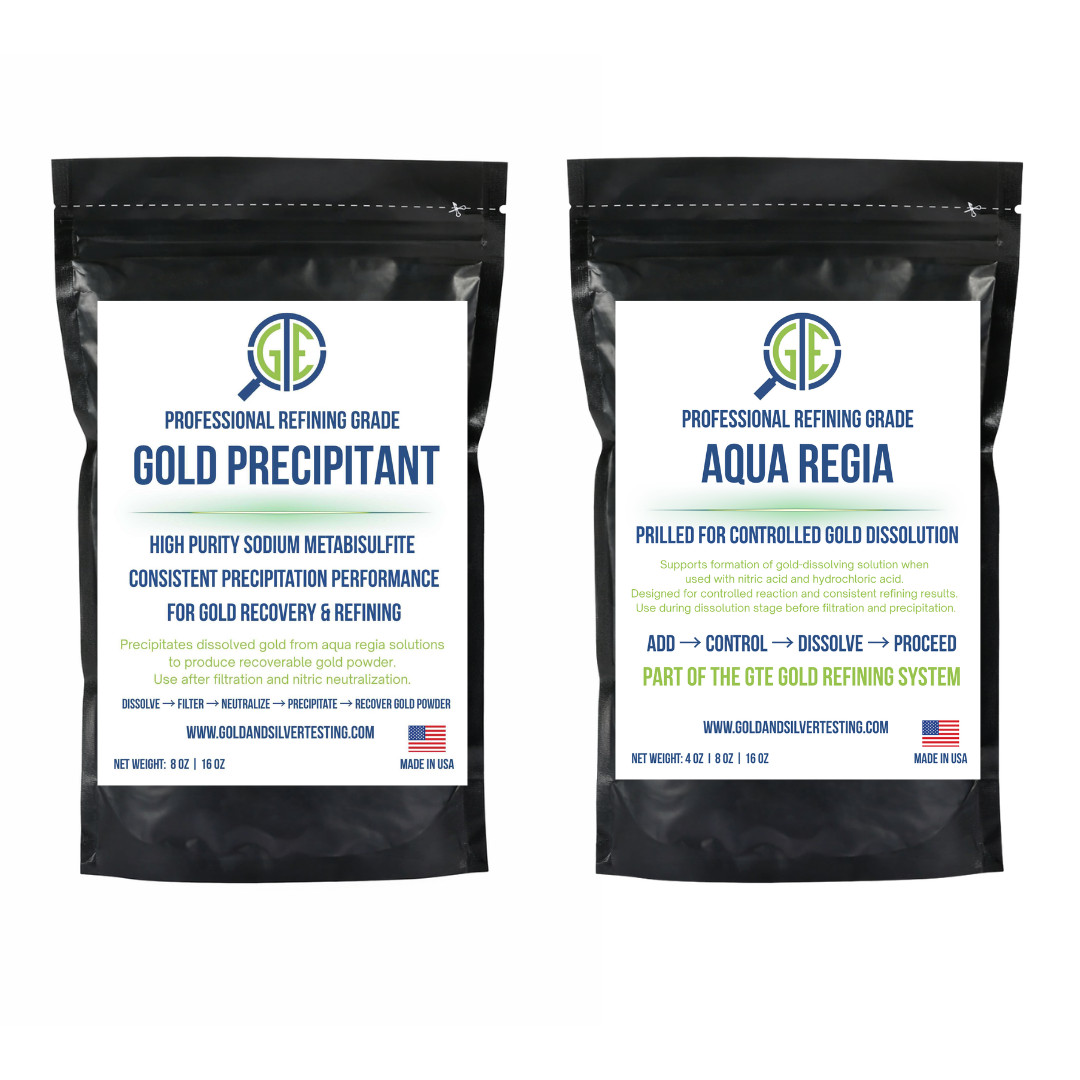 Gold Recovery Kit 1 lb Sodium Metabisulfite 1 lb Urea for Scrap Metal Refining