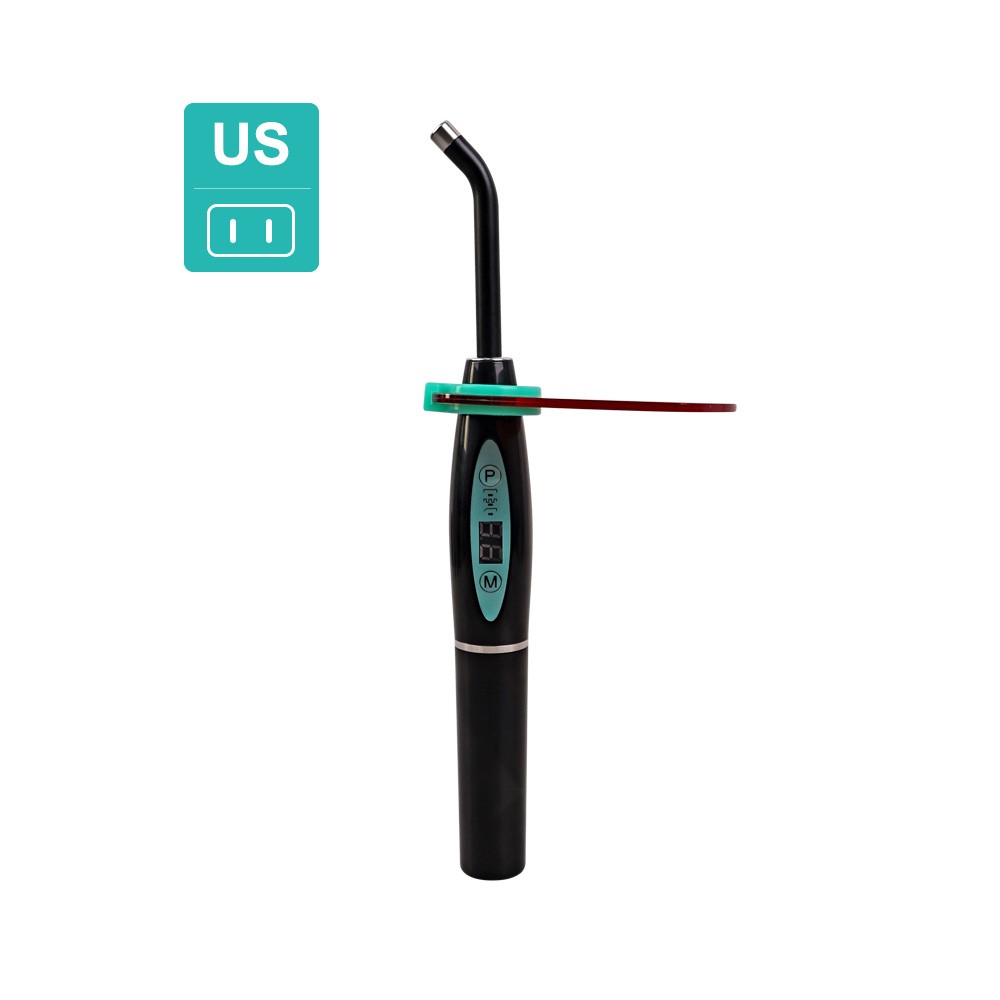Dental Wireless Cordless LED Cure Curing Light Lamp 2000mw 5W Tool Resin Cure US