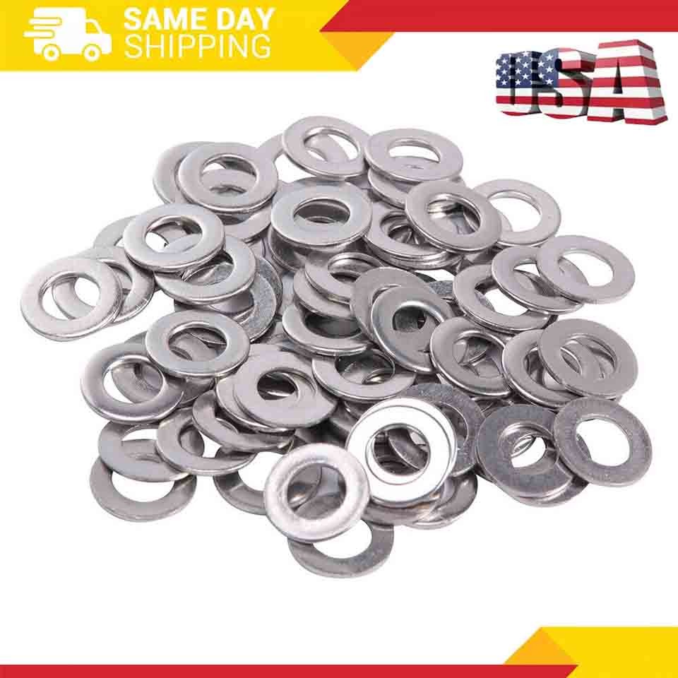 304 Stainless Steel Washers Flat Washer Assortment Set Value Kit,660 Pieces USA