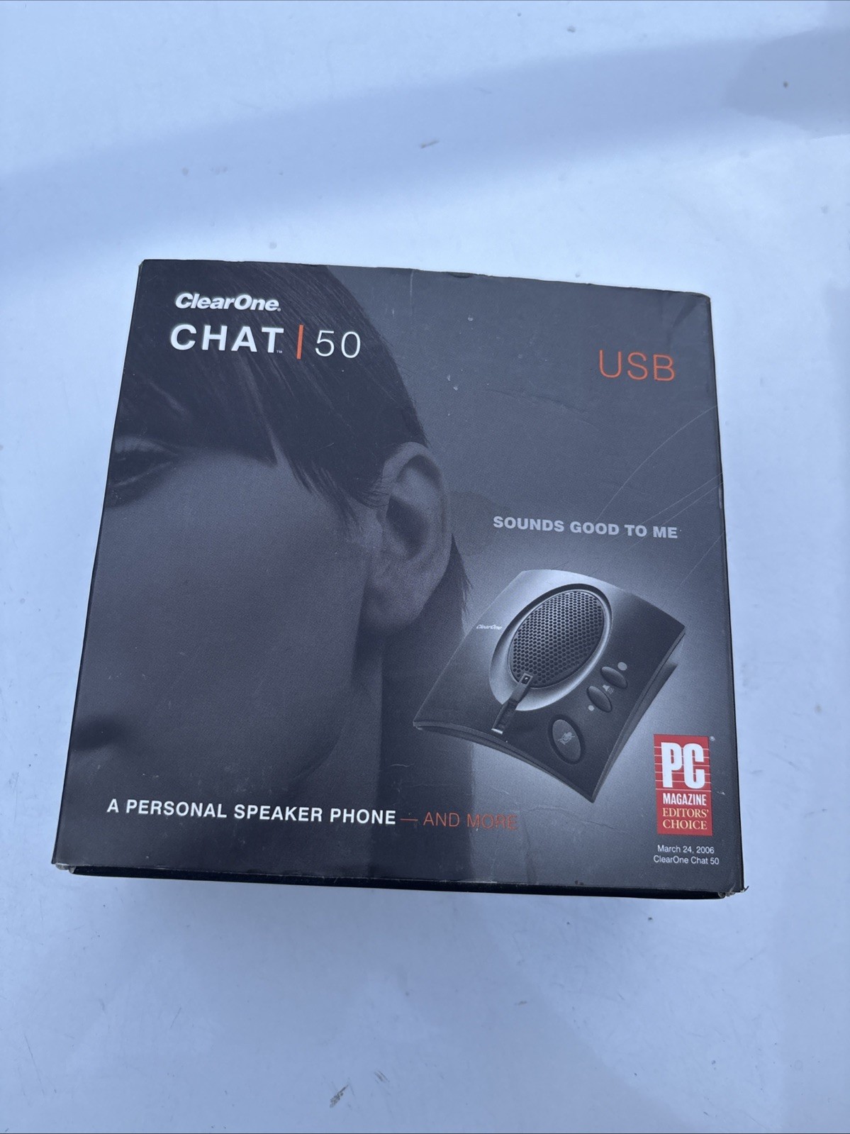 ClearOne Chat 50 USB Personal Speakerphone 910-159-001 Used