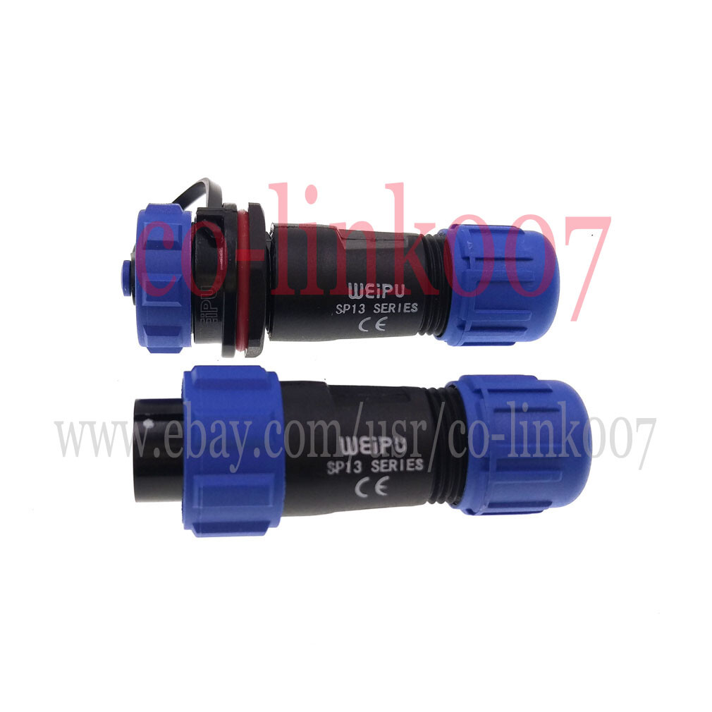 WEIPU SP13 2 3 4 5 6 7 9 pin Waterproof IP68 SP1310/P2 SP1311/S2