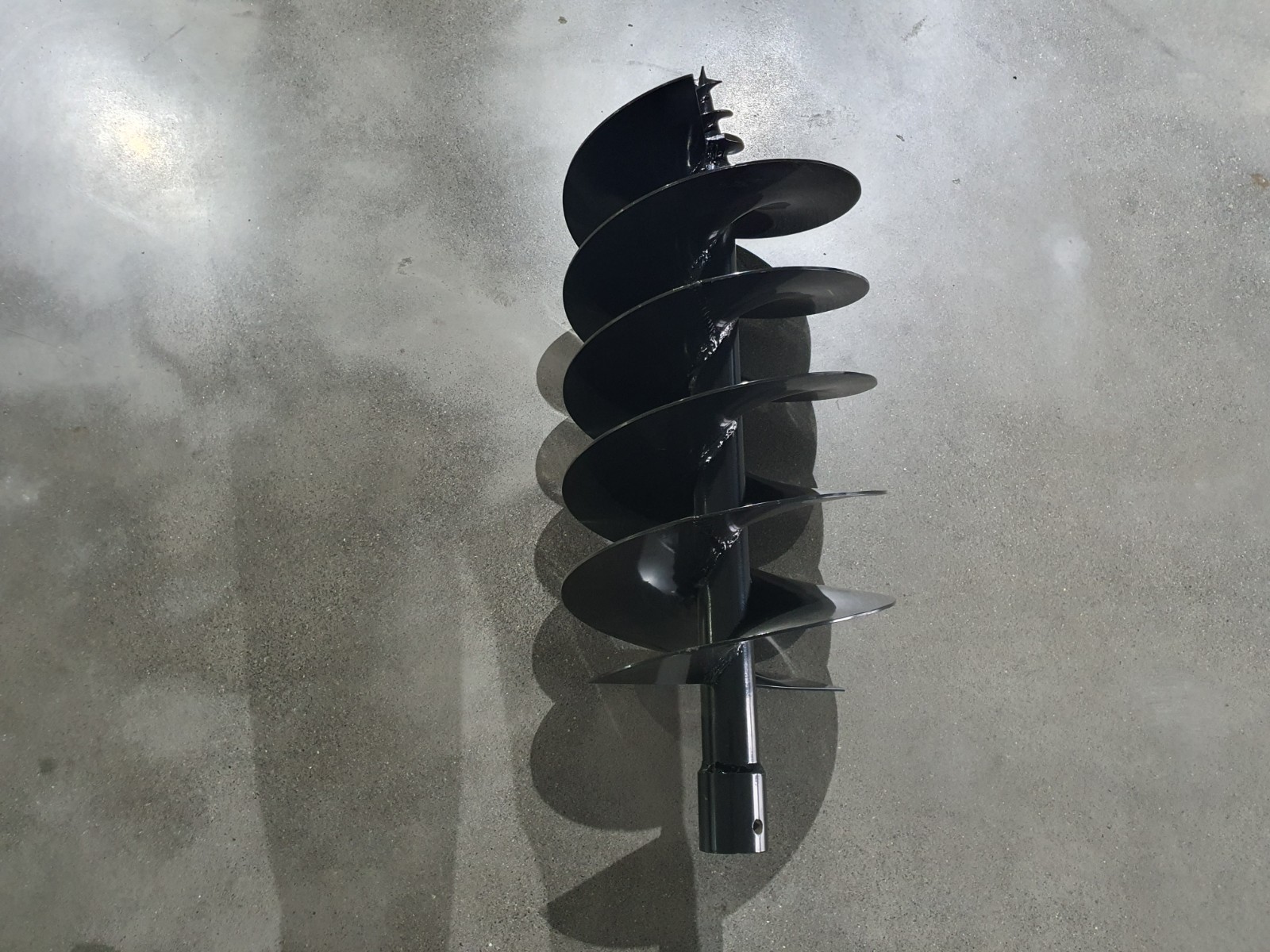 Agrotk Auger Post Hole Drill Bit Attachment 300mm Diameter For Mini Excavator