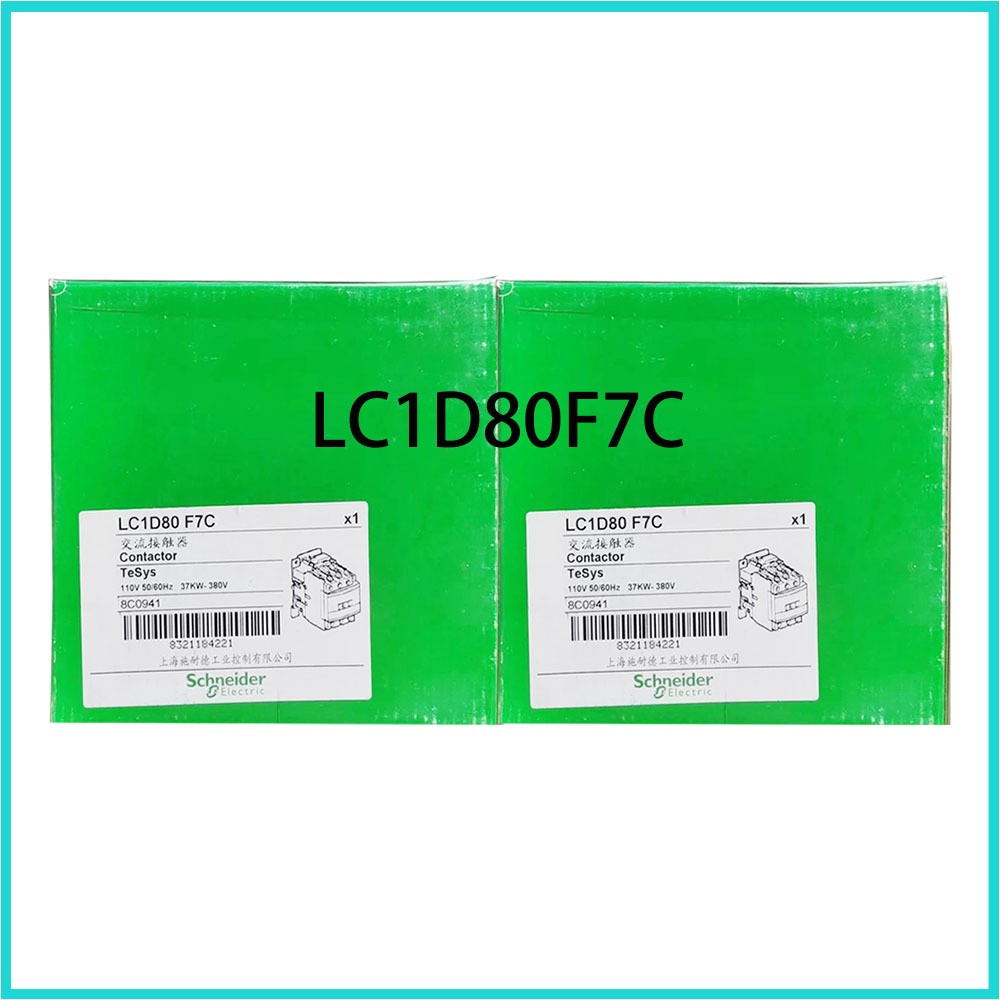 Original manufacturer Schneide LC1D80F7C TeSys series AC Contactor Fast Shipping