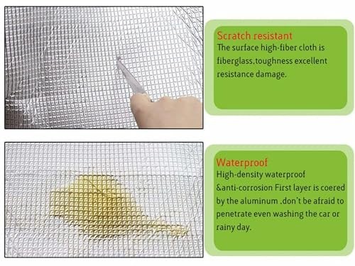 120×48 Sound Deadener Insulation Mat Kit, 5mm Closed Cell XPE Foam