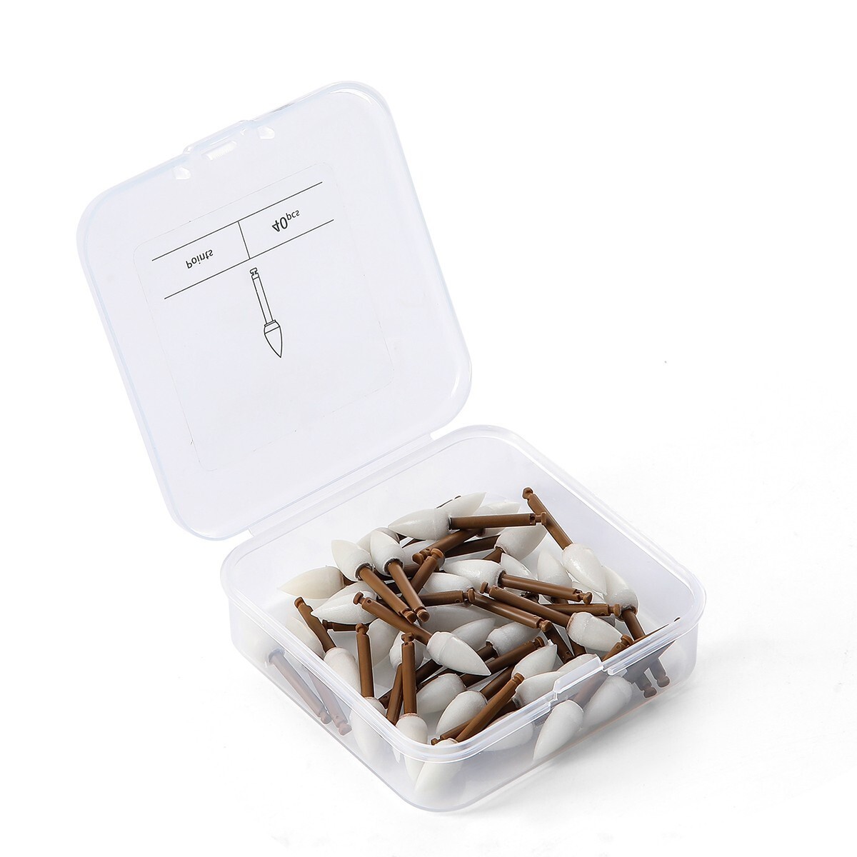 40Pcs Dental Fit ENHANCE Composite Polishing Finishing Finisher Points/Cups/Disc
