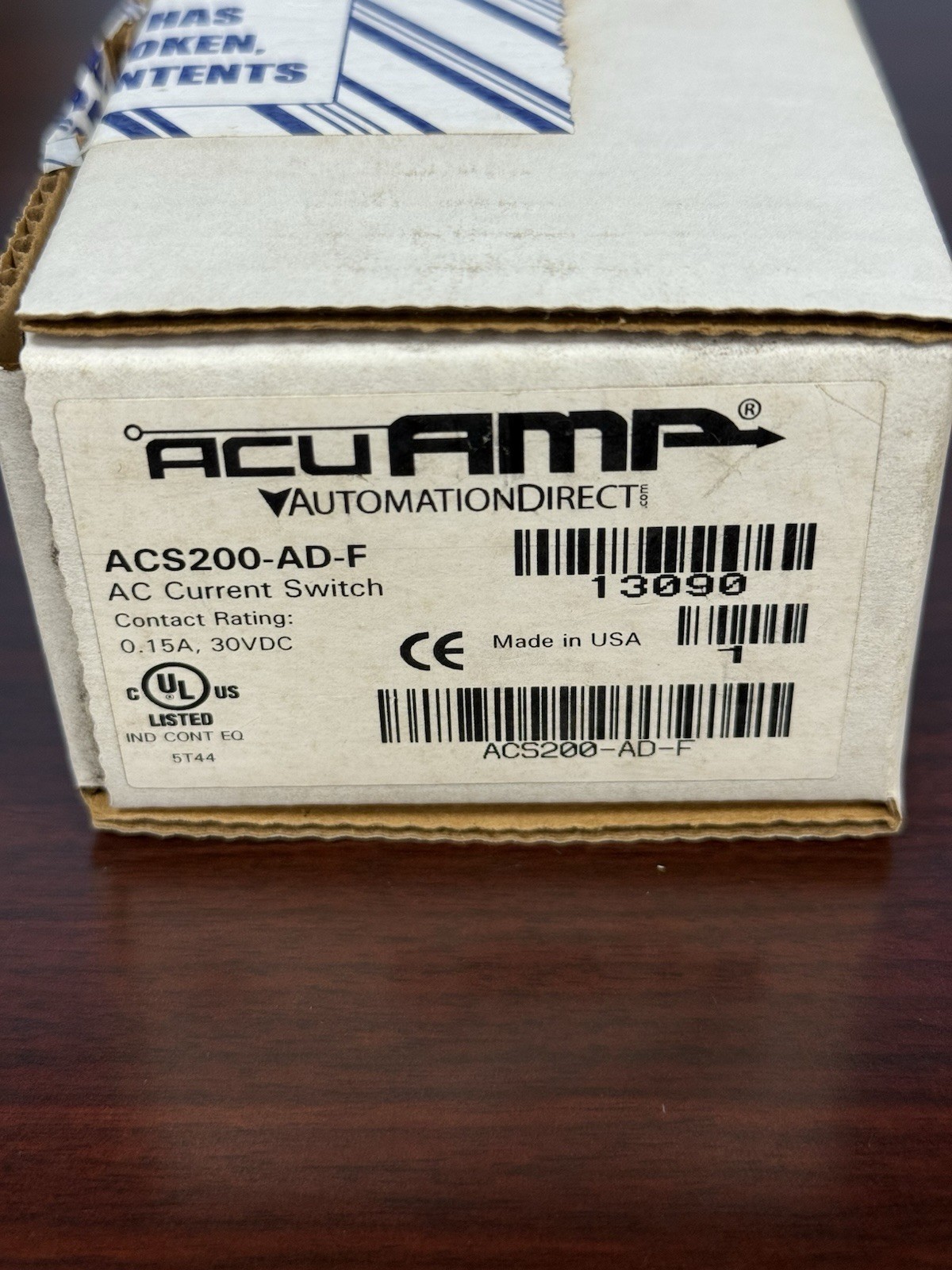 ACS200-AD-F / AcuAMP AC Current Switch / AUTOMATION DIRECT / NEW IN BOX