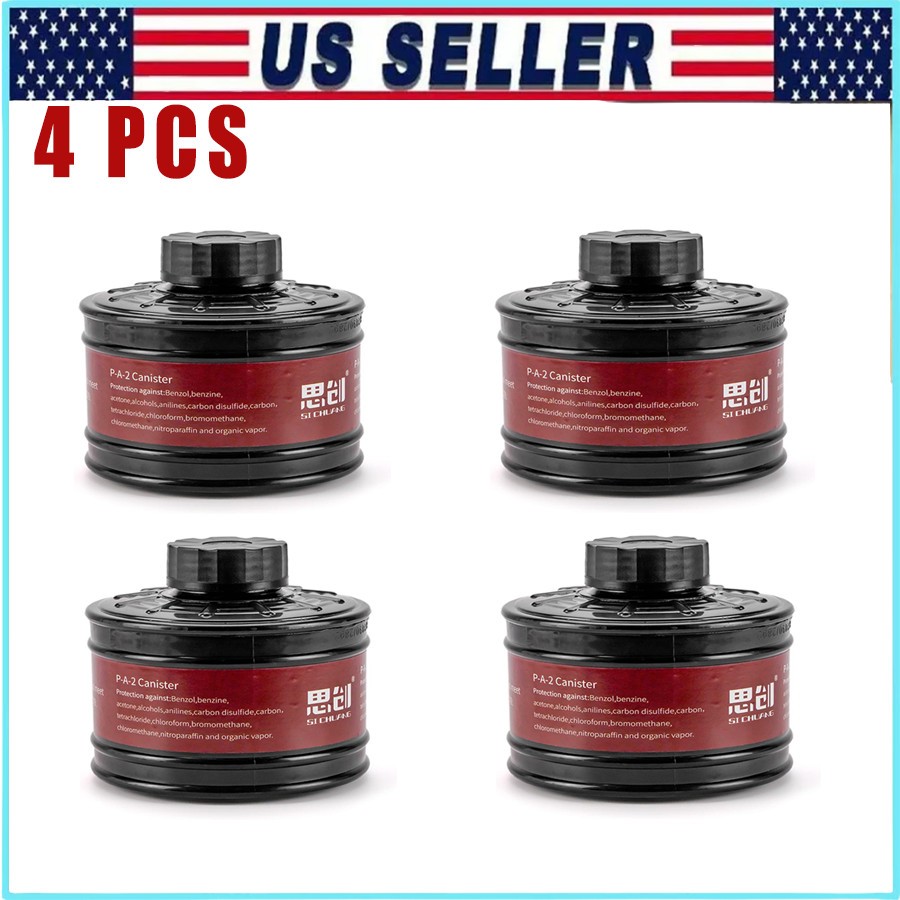 40mm Gas Mask Filters – Full Face Respirator Mask Cartridge for Paint