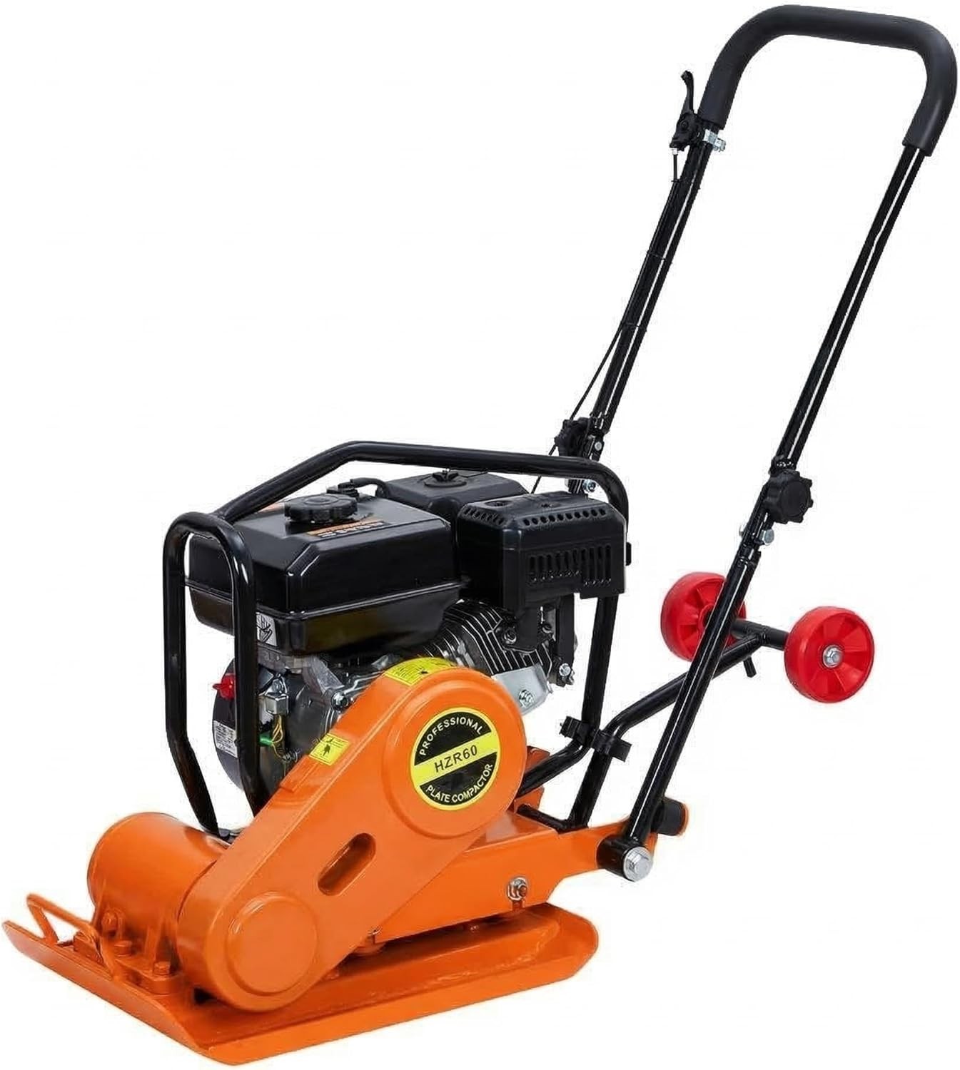 7HP Plate Compactor 212CC Gas Engine Jump Jack Compactor 4200Lb Compacting Force