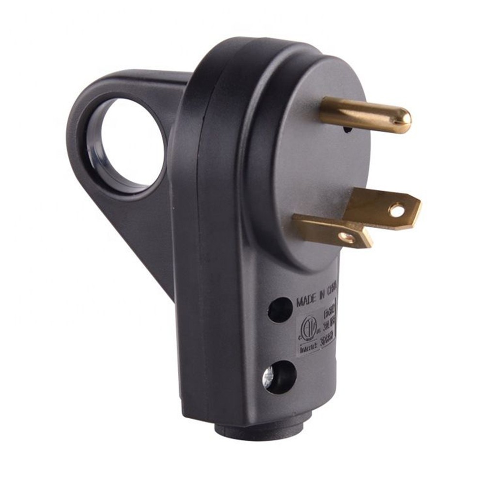 Receptacle Plug Male&Female Power Cord End Replacement Electrical 125V RV 30 AMP
