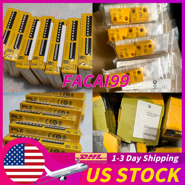 Brand New pilz 710001 PNOZ c1 24VDC 3n/o 1n/c Safety Relay Fast Ship