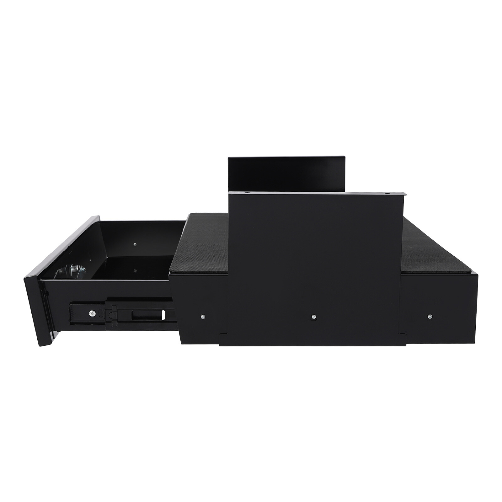 Sliding Under Desk Storage Drawer Pull-out Drawer W/Computer Pad For Stand Desk