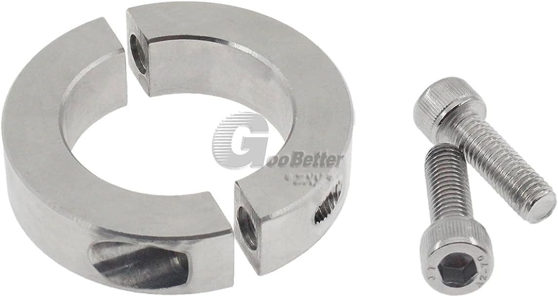 Stainless Steel 304 Shaft Collar Double Split Steel Metric Clamp Collars 3-120mm