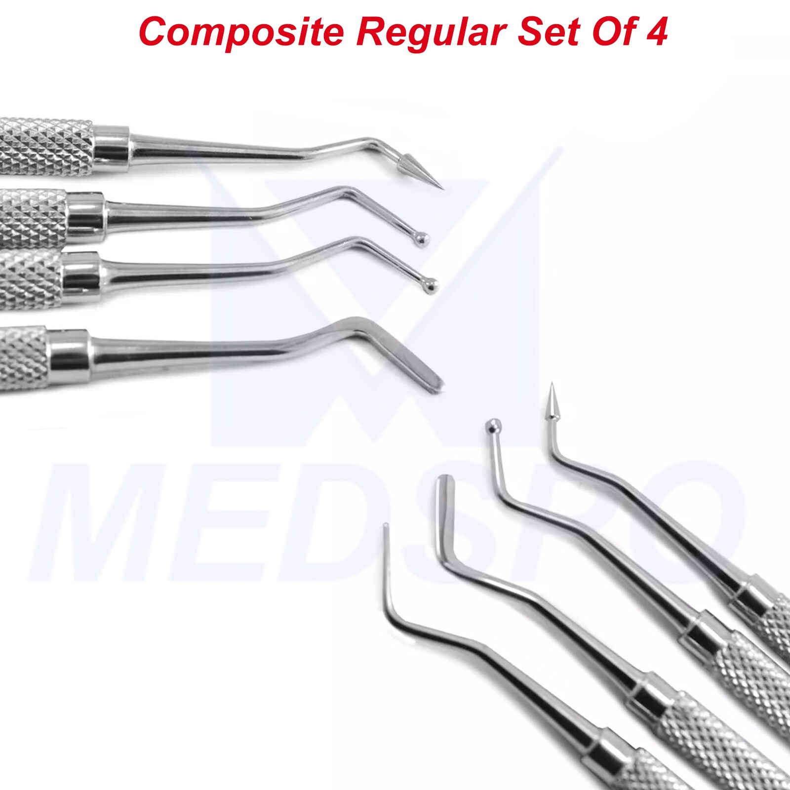 Dental Composite Anterior Posterior Pulgger Spatula Dentist Filling Instruments