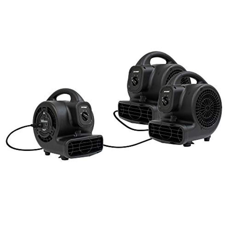 600 CFM Air Mover Blower Portable Floor Dryer Stackable & Lightweight. New