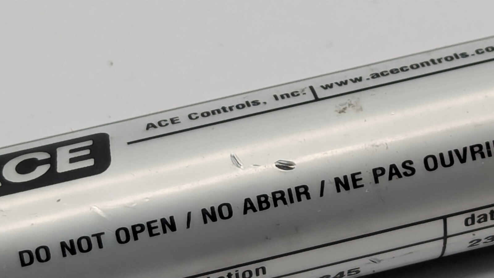 Adjustable ACE CONTROLS HB 22-100-N HYDRAULIC DAMPER STROKE 3.94″ MAX F 404LBS