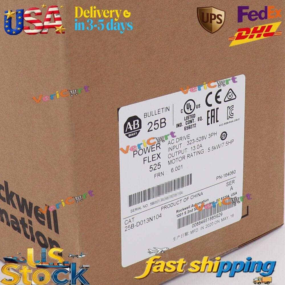 NEW AB 25B-D013N104 Allen-Bradley 25BD013N104 US Free Tax