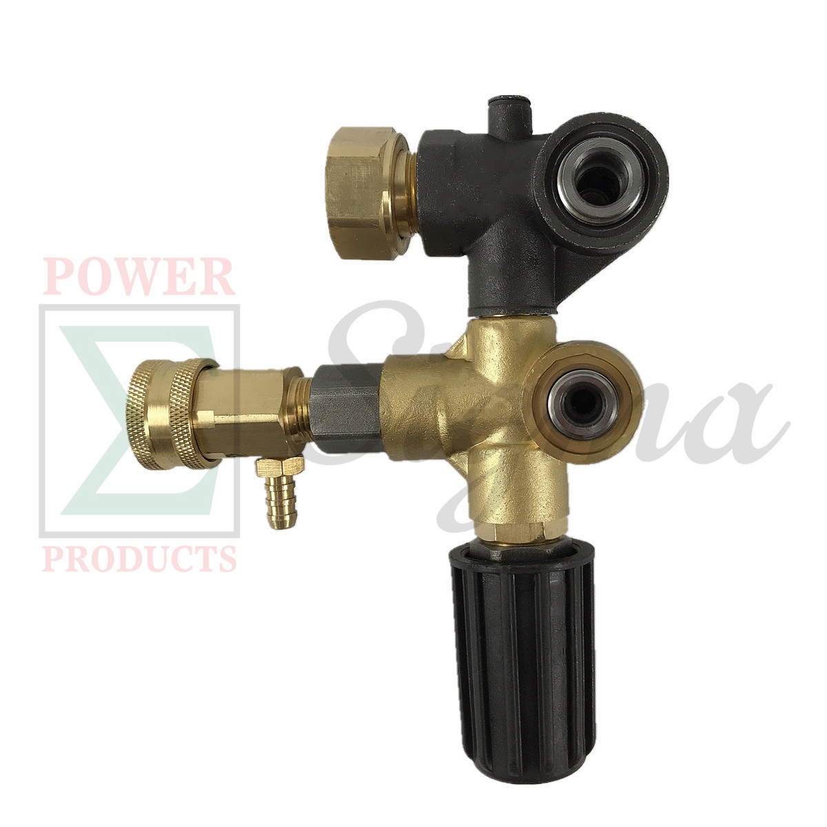 Sigma Bolt On Unloader W/ Injector 8-0635 For Mi-T-M 8-0632 Pressure Washer Pump
