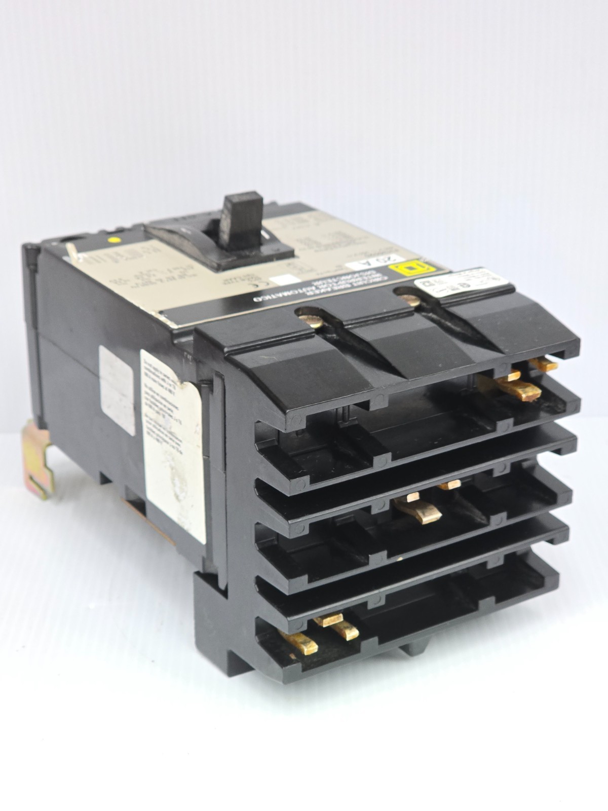Square D 20 Amp I-Line Circuit Breaker 600 VAC 3 Pole 65 kA FH36020