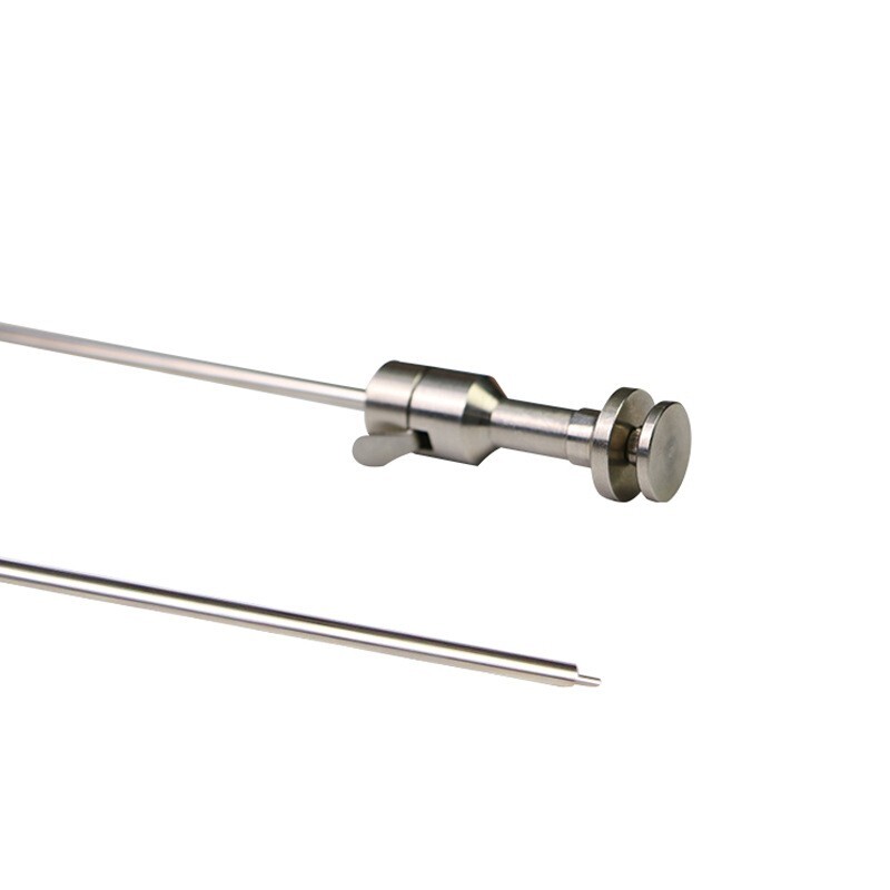 46cm/18.1″ Cow Artificial Insemination Gun Stainless Steel f/Sheep Cattle