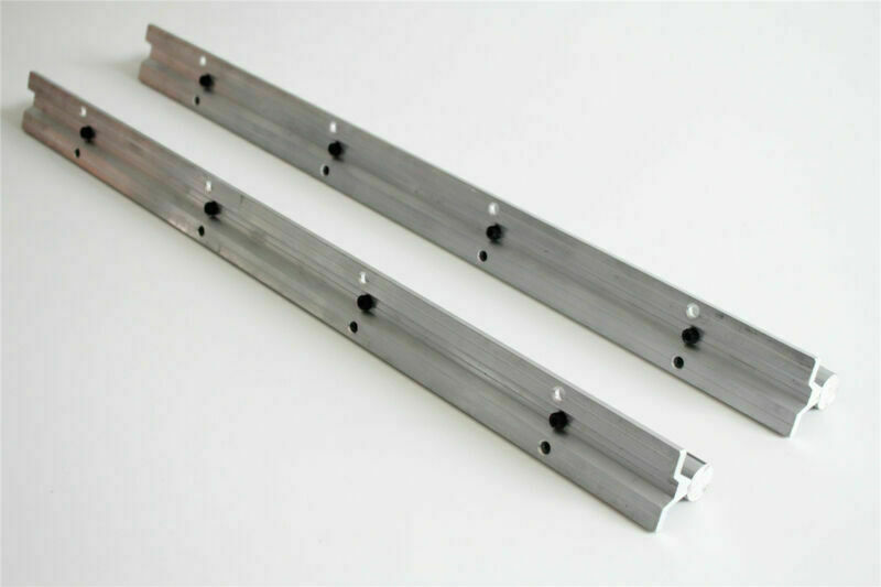 2Pcs SBR20 L200-1500mm Linear Rail Guide Shaft Rod & 4Pcs SBR20UU Block Bearing