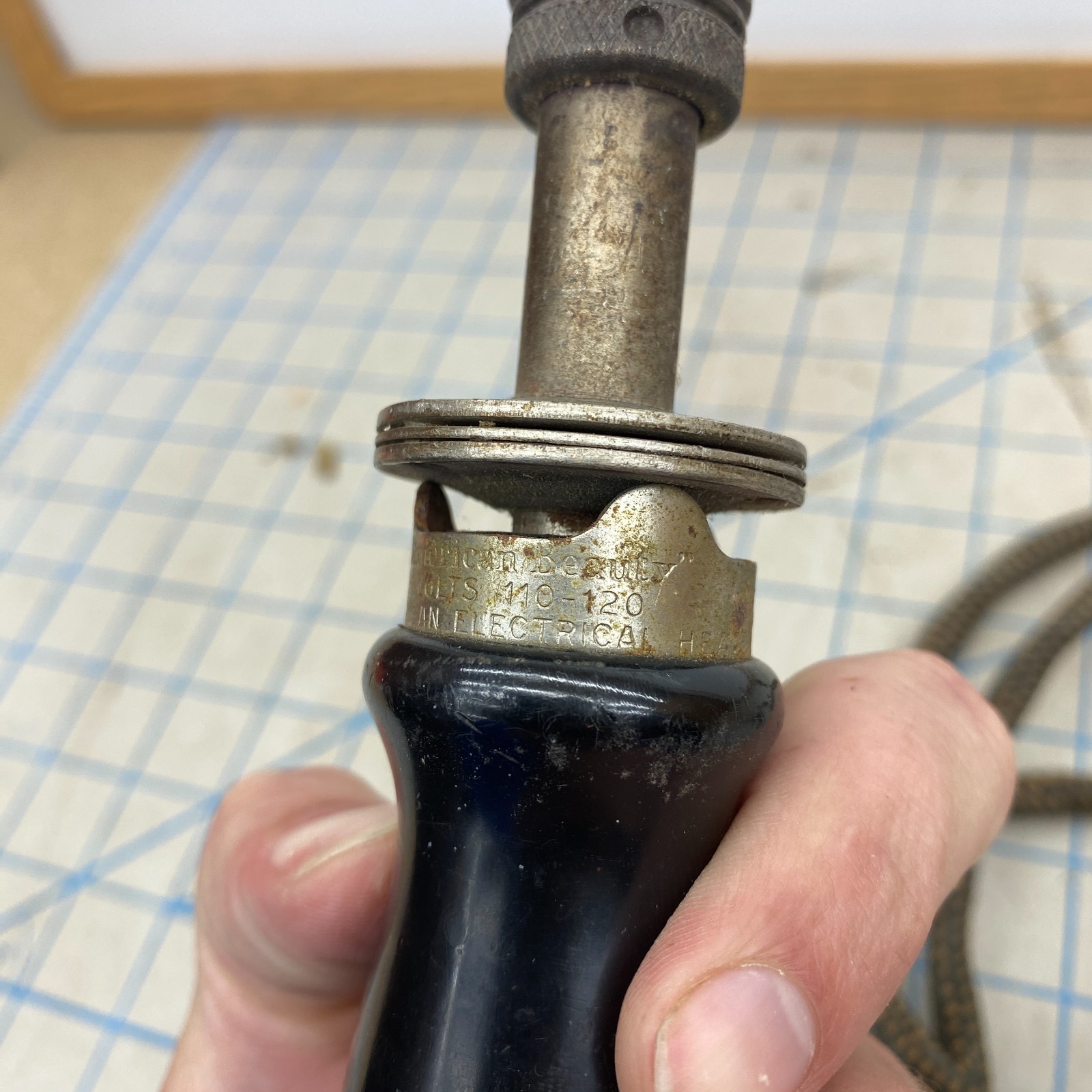 American Beauty 3138 Vintage Soldering Iron 110-120 Volt 100 Watt Detroit USA