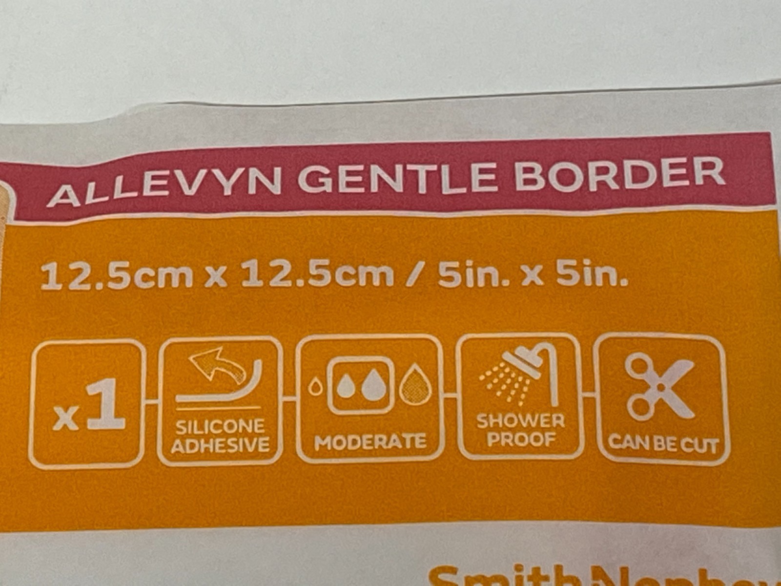 Lot of 42 Allevyn Gentle Border 66800279 Exp. 2026-03- 2027-12 (*H31/AA35/AA26*)
