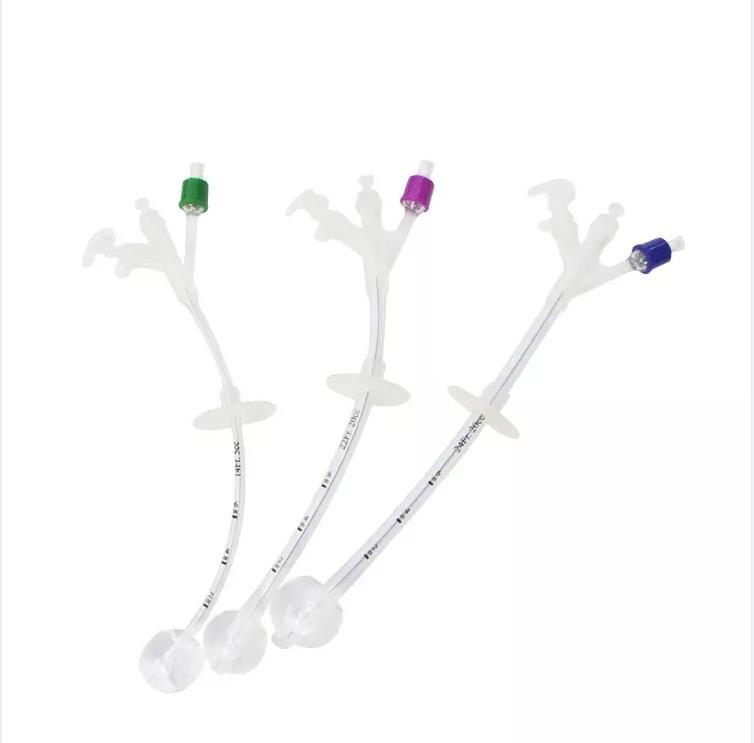 New High Quality Disposable Silicone Gastrostomy Feed PEG Tube Gastrostomy Tube