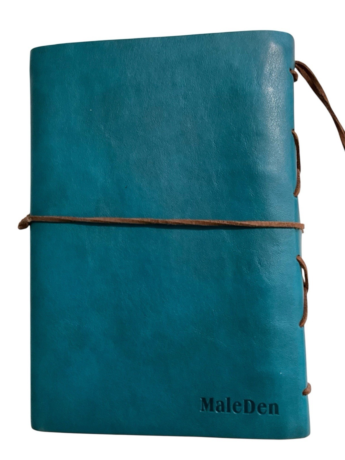 Leather Writing Journal Notebook, MALEDEN Classic Spiral Bound Notebook