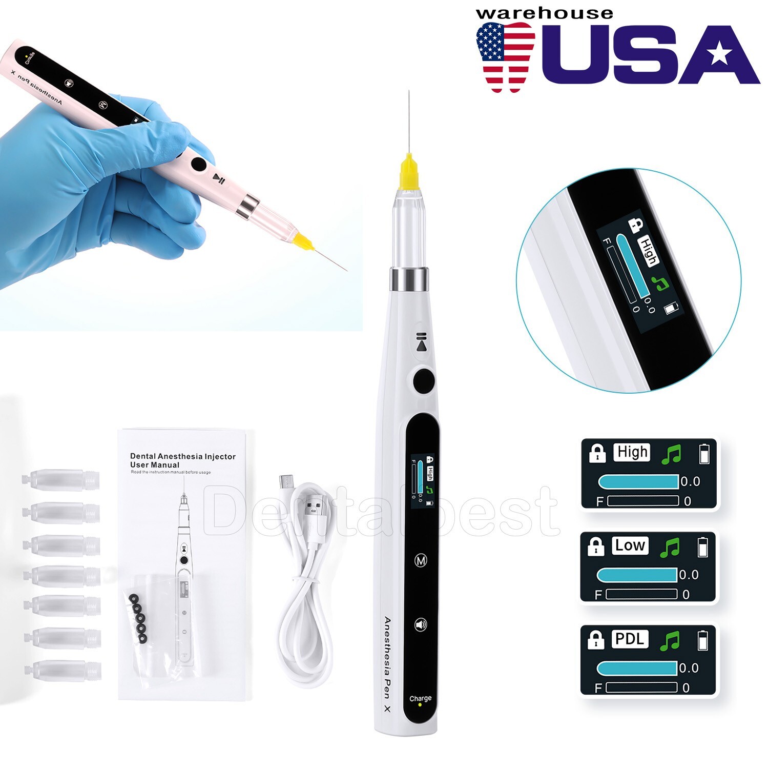 Digital Dental Electric Painless Oral Local Anesthesia Delivery Injection Device