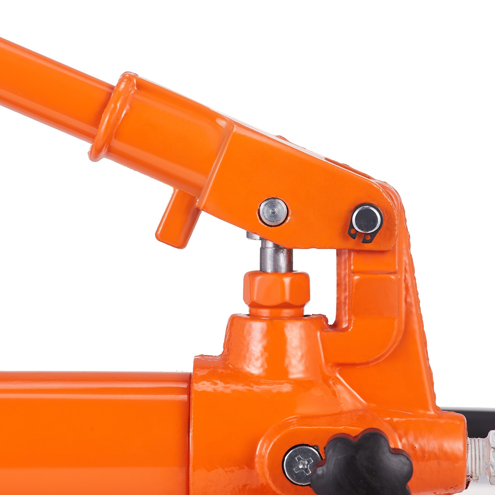 10Ton Hydraulic Ram Kit with Pump, 4.6ft/1.4m Oil Hose and Storage Case