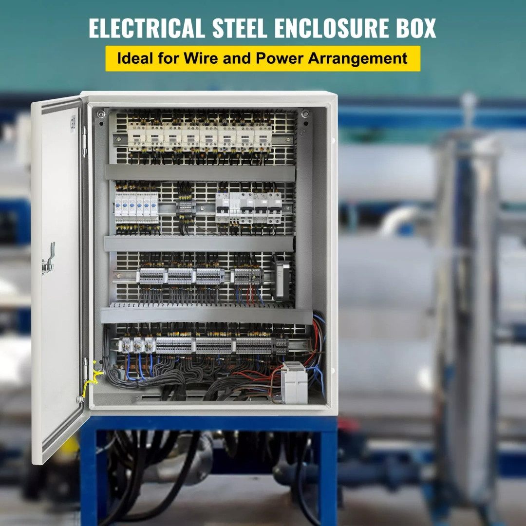 12″x10″x6″ Carbon Steel Electrical Enclosure Junction Box