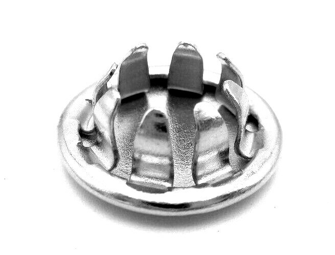 7/16″ Hole Fit Cap Round Nickel Plated Steel Cap Plug For 7/16″ Hole All Weather